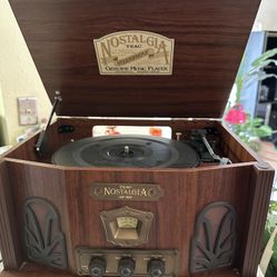 Music System Stereo Record Player