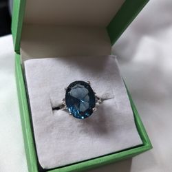 CZ Silver Ring