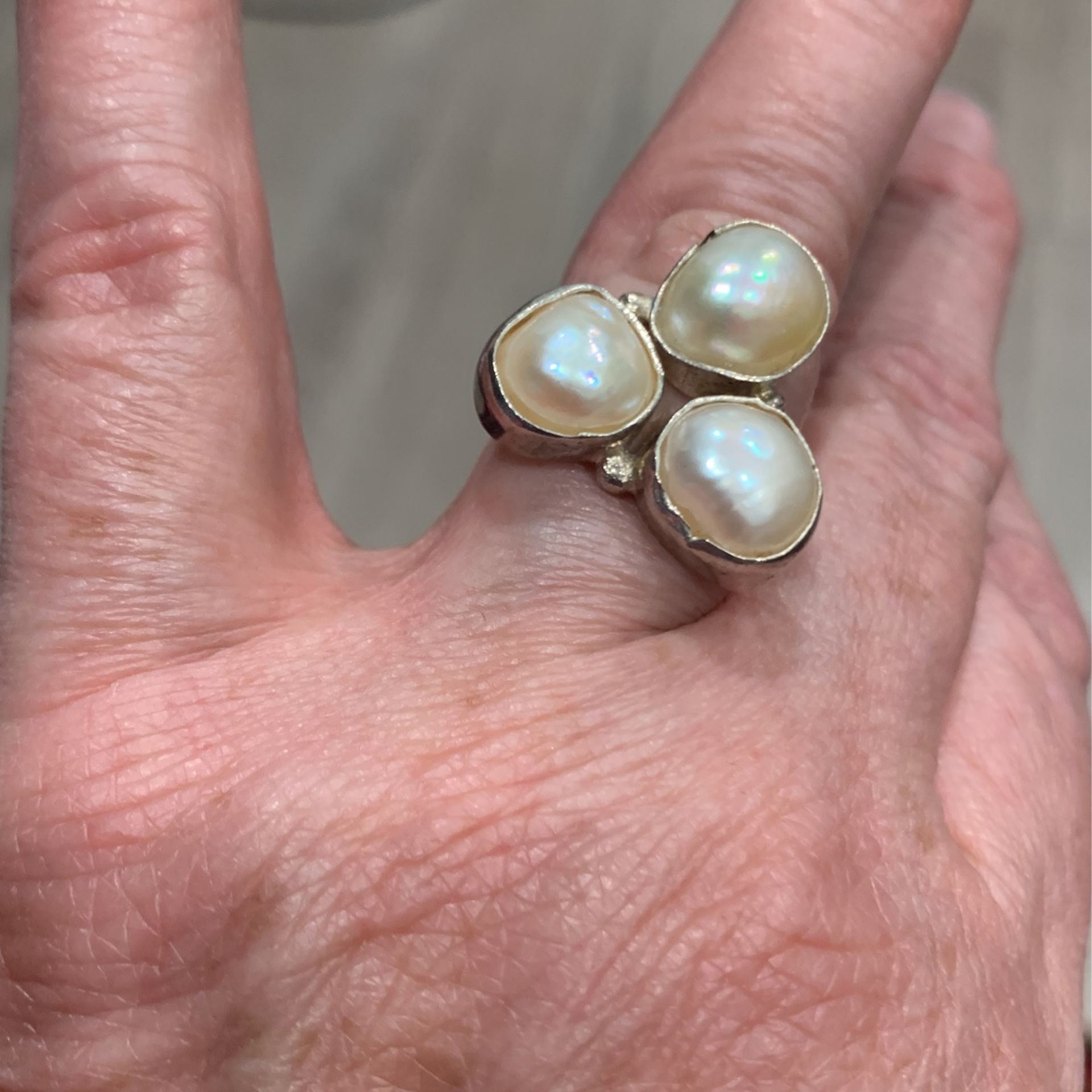SUPER NICE PEARL RING