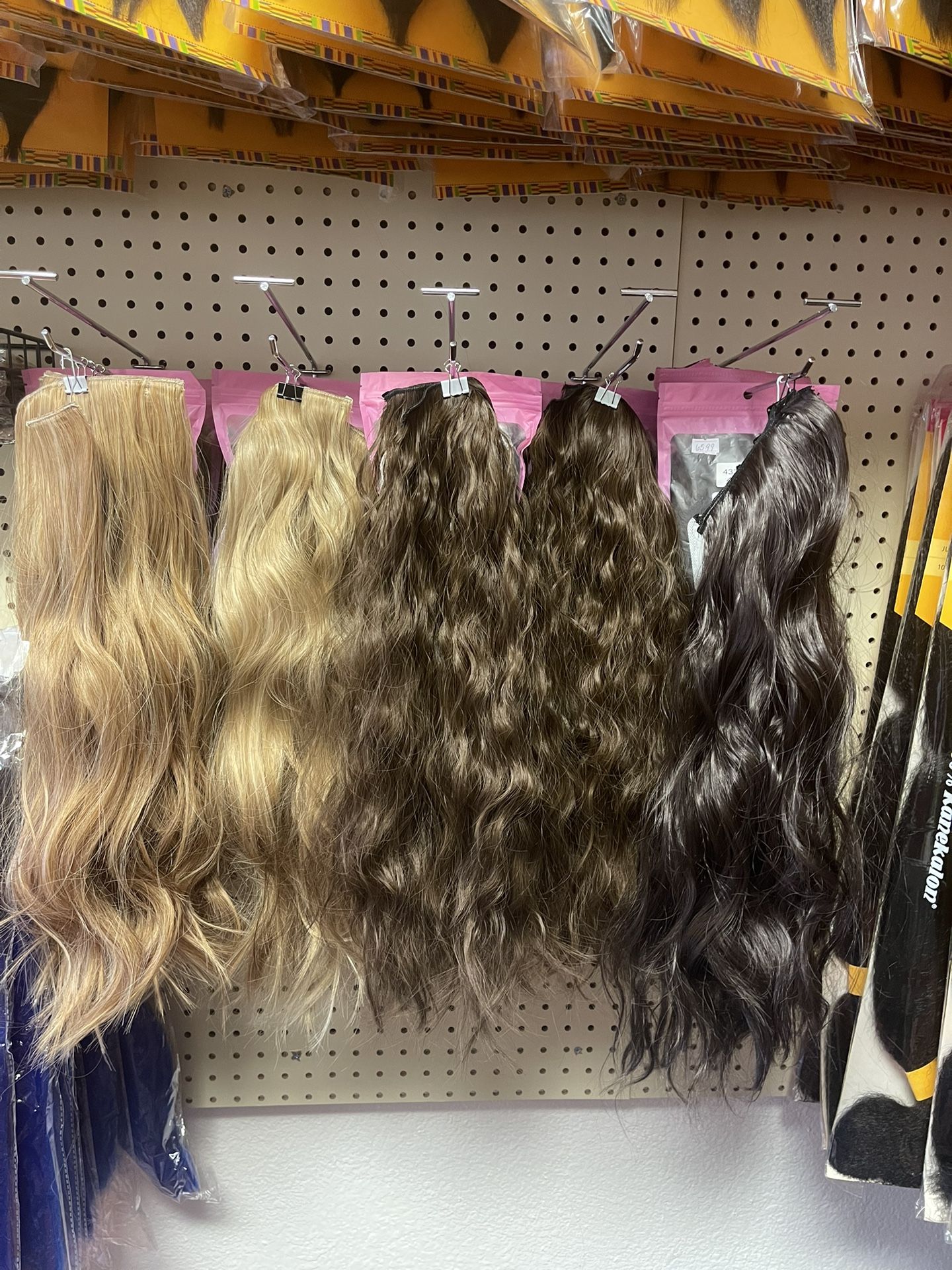 Human Hair Extensions New In Pack 4 Pieces Full And Nice