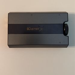 Sound BlasterX G6