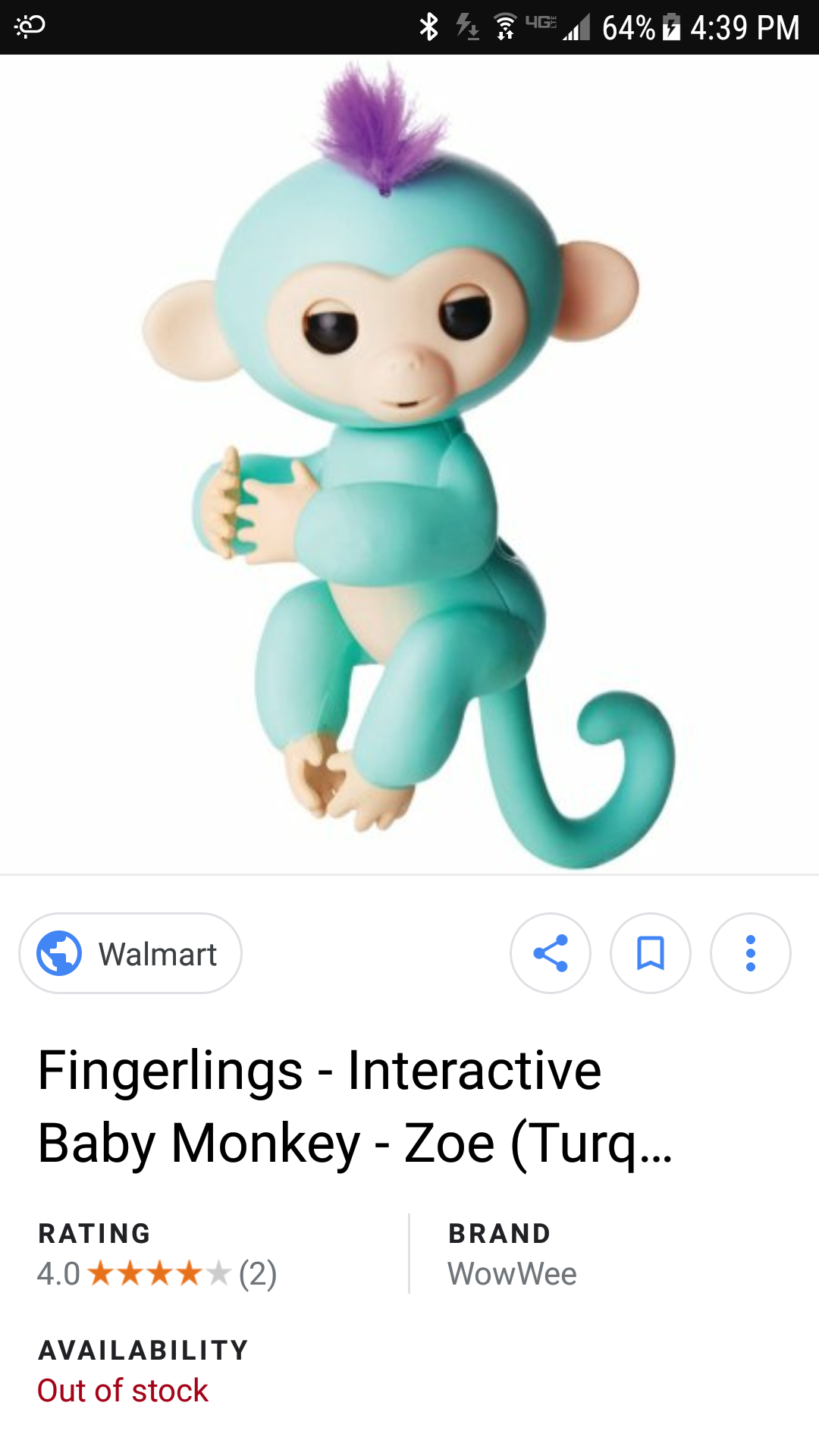 Fingerling monkey
