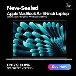 💻 Apple MacBook Air 13-Inch Laptop (M4 Chip) – Only $1 to Take It Home | Save $50 + 1-Year Warranty