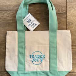 Trader Joe’s Pastel Mini Tote Bag 2025 Limited Edition 