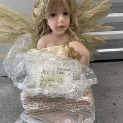 Wax Angel Doll