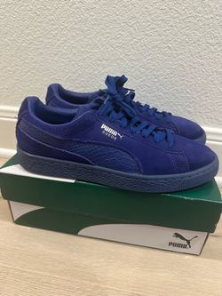 Puma Suede Low-Top Sneakers Blue