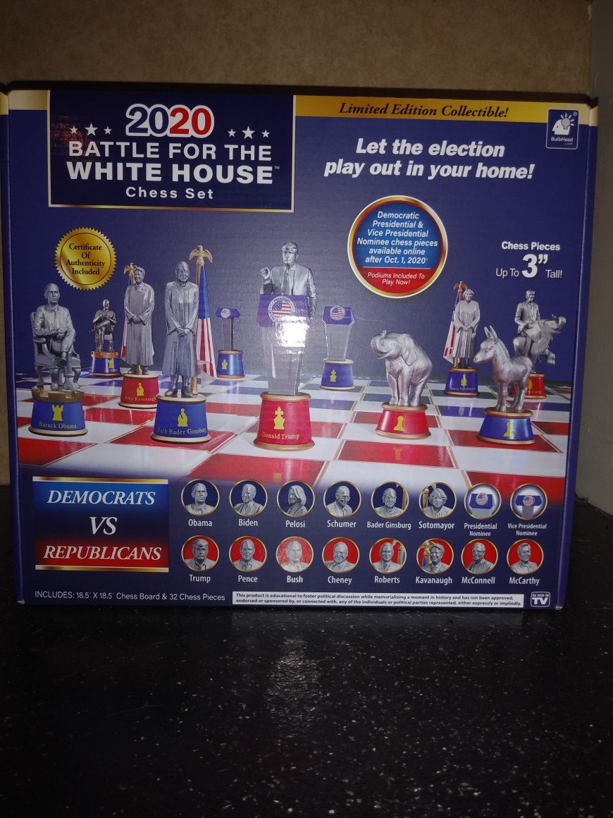 2020 Political Chess Set