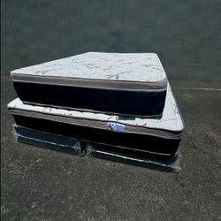 New Queen Mattress And Box Spring!