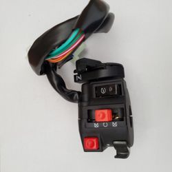 Motorcycle LKill Start Light Button 4 Four Function Switch with Choke Lever for 110cc 125cc 150cc ATV


