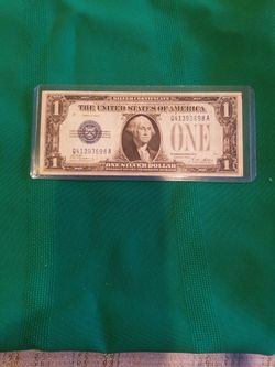 Blue Seal 1928 Silver Dollar $ 75