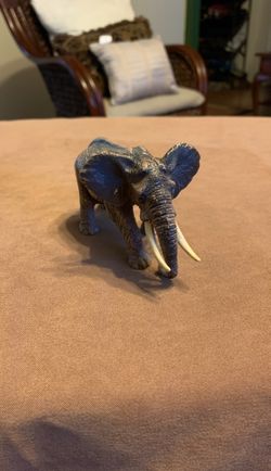 Vintage Bullyland Germany plastic animal elephant