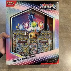 Pokemon Prismatic Evolutions Binder Collection