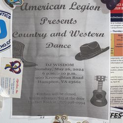 America Legion Presents Country And Western Dance 