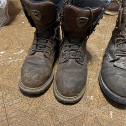 Men s Size 8 Work Boots Red Wing Irish Setter composite toe for