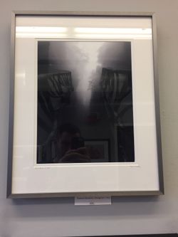 “First Breath of Light” custom framed fine art work