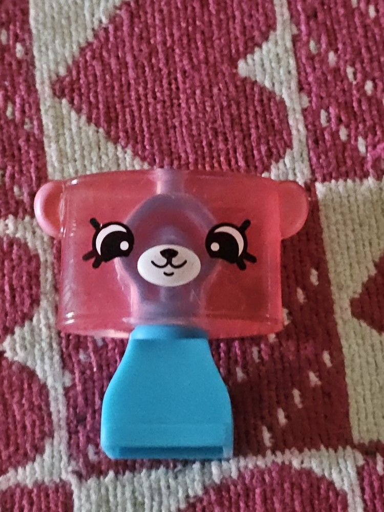 #Shopkins #Bear#Pink Lampshade #McDonald's #Collectible #Toy