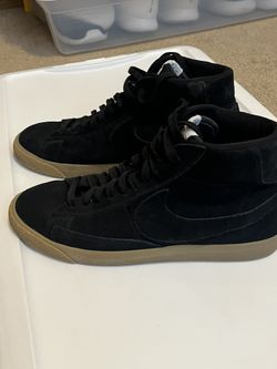 Nike Blazer Mid Black Gum Size 10 Men’s 