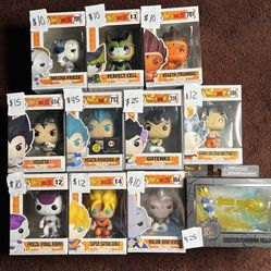 Dragon Ball Z Funko Pops