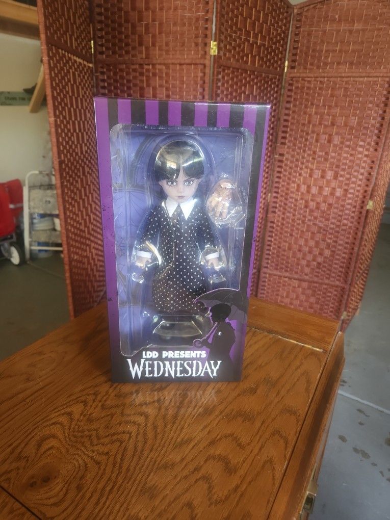 LDD Presents Wednesday Addams doll by Mezco Toyz,