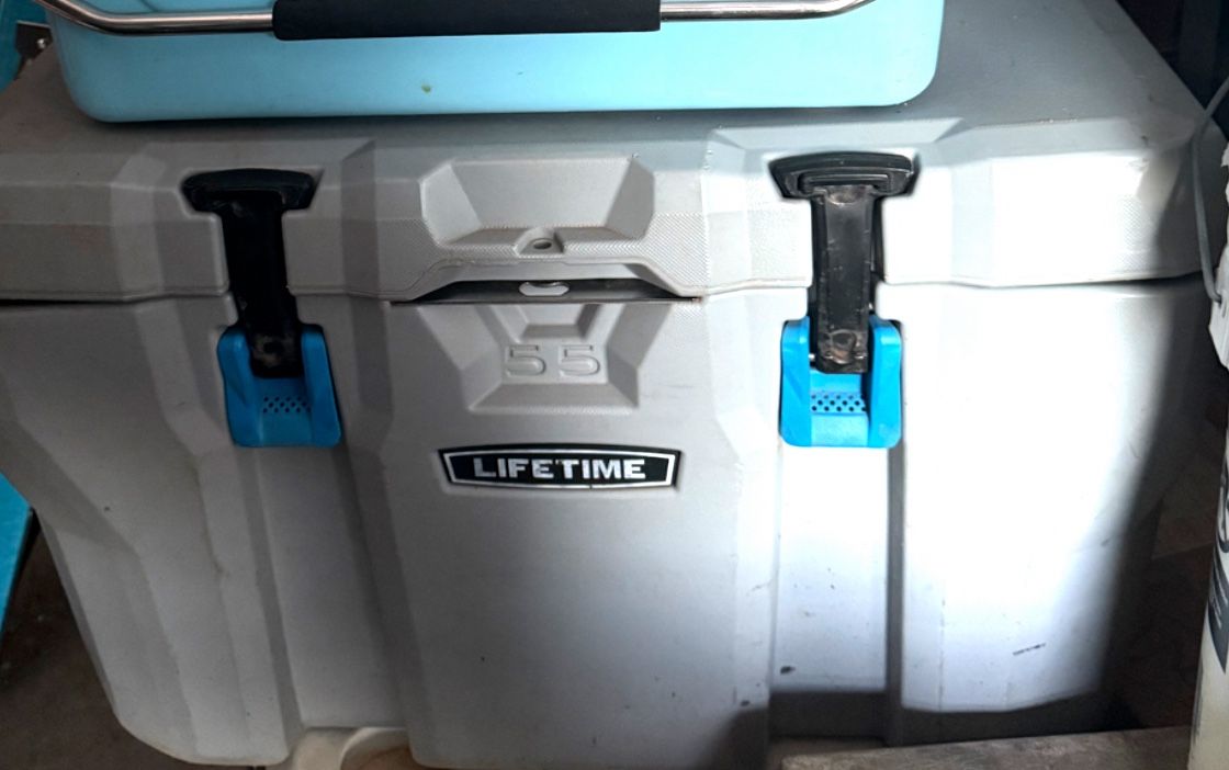 55 Gal Life Time Grey Cooler