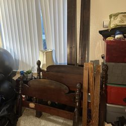 Old School Twin Bed Frame 