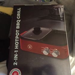 Chefs Counter  2in1 Hotpot BBQ Grill 