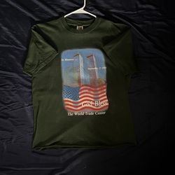 Green 9/11 WTC Shirt