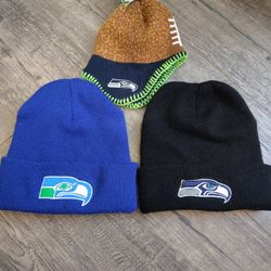 3) Seattle Seahawks beanies... yes they are available 