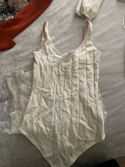 Beige Bodysuit