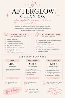 After party clean up