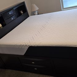 King Bedroom Set + Nectar Classic 12 Memory Foam Mattress 