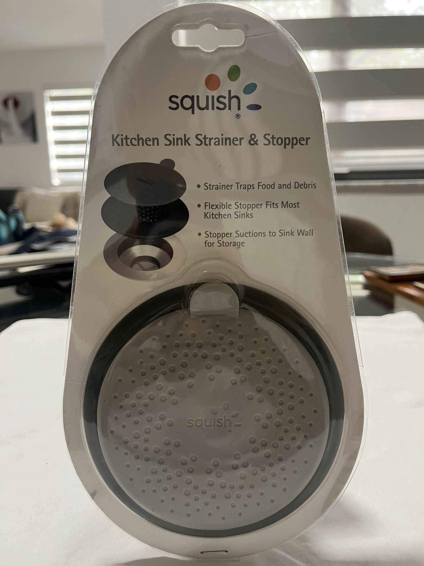 Squish Kitchen Sink Strainer & Stopper