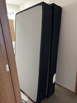 wooden box under the mattress Tween Size