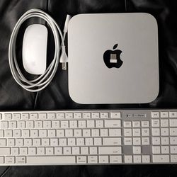 Mac Mini with Magic Mouse and Keyboard