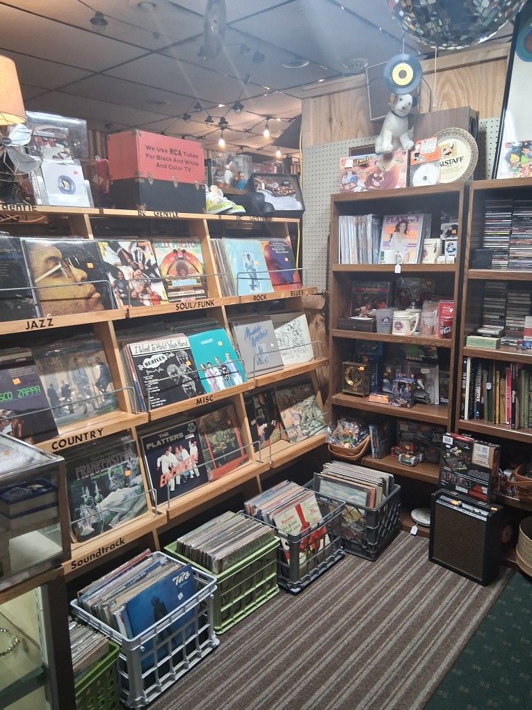 Records, Music,Stereo Equipment, Movies Equipment, Sports Items,
