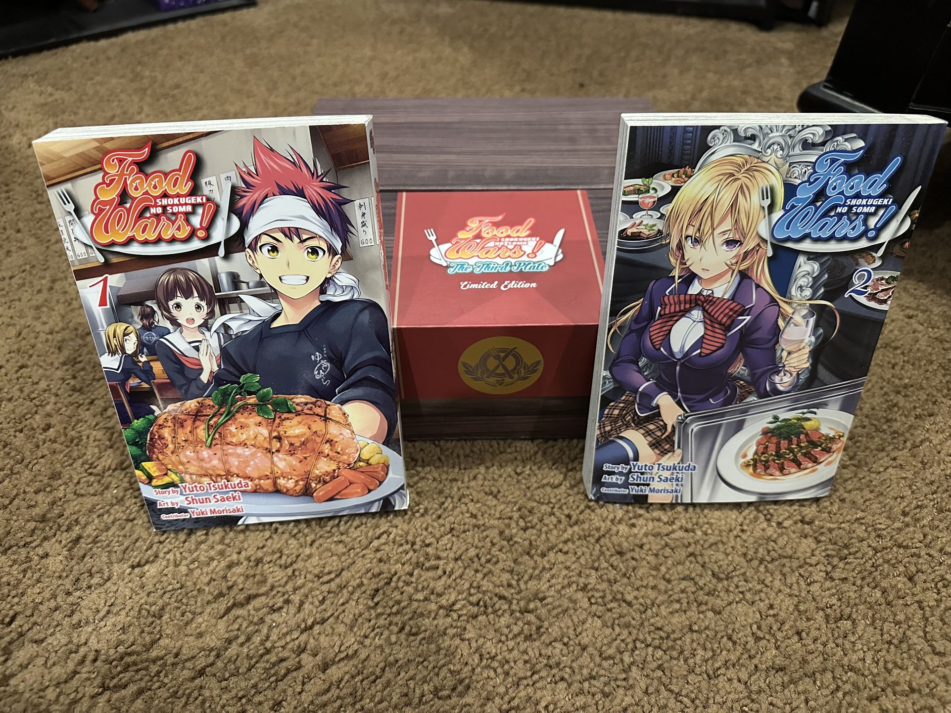 Food Wars! Limited Edition Season 3 DVD SET: Includes Vol 1 And 2 Of Food Wars