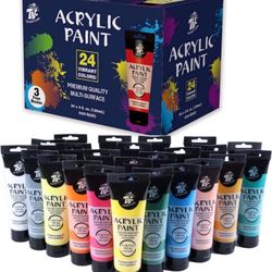 TBC The Best Craft Acrylic Paint 24 Color
