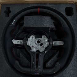 BMW F-series Carbon Fiber Steering Wheel 
