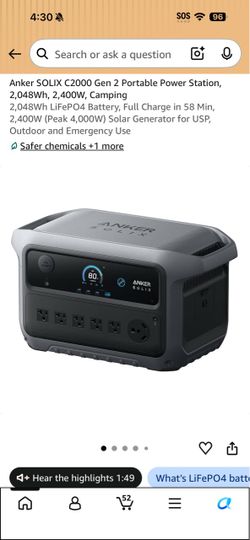 Anker solix c2000