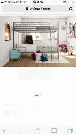 Brand new bunk bed twin over twin