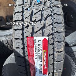 LT 265/70/17 LANDSPIDER WILDTRAXX 🚩Affordable New Tires – Installed Same day🚩
