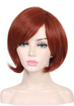 Asymmetrical Synthetic Red Wig -10dlls