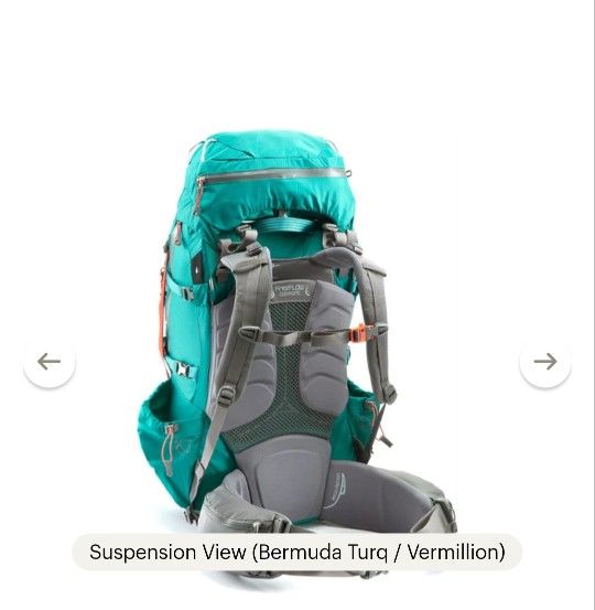 New Sz Small 65L Backpack REI Crest trail Ultralight Hiking Pack Bag Osprey Gregory Ula Deuter Arc'teryx North Face Gossamer Gear Framed Atmos Msr