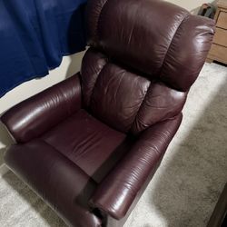 Purple Rocking Recliner