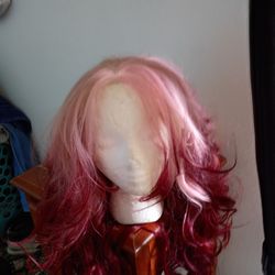 Beautiful Red Rose Wig