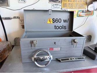 Vintage Craftsman Tool Box With Tools