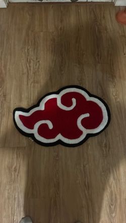Naruto cloud rug