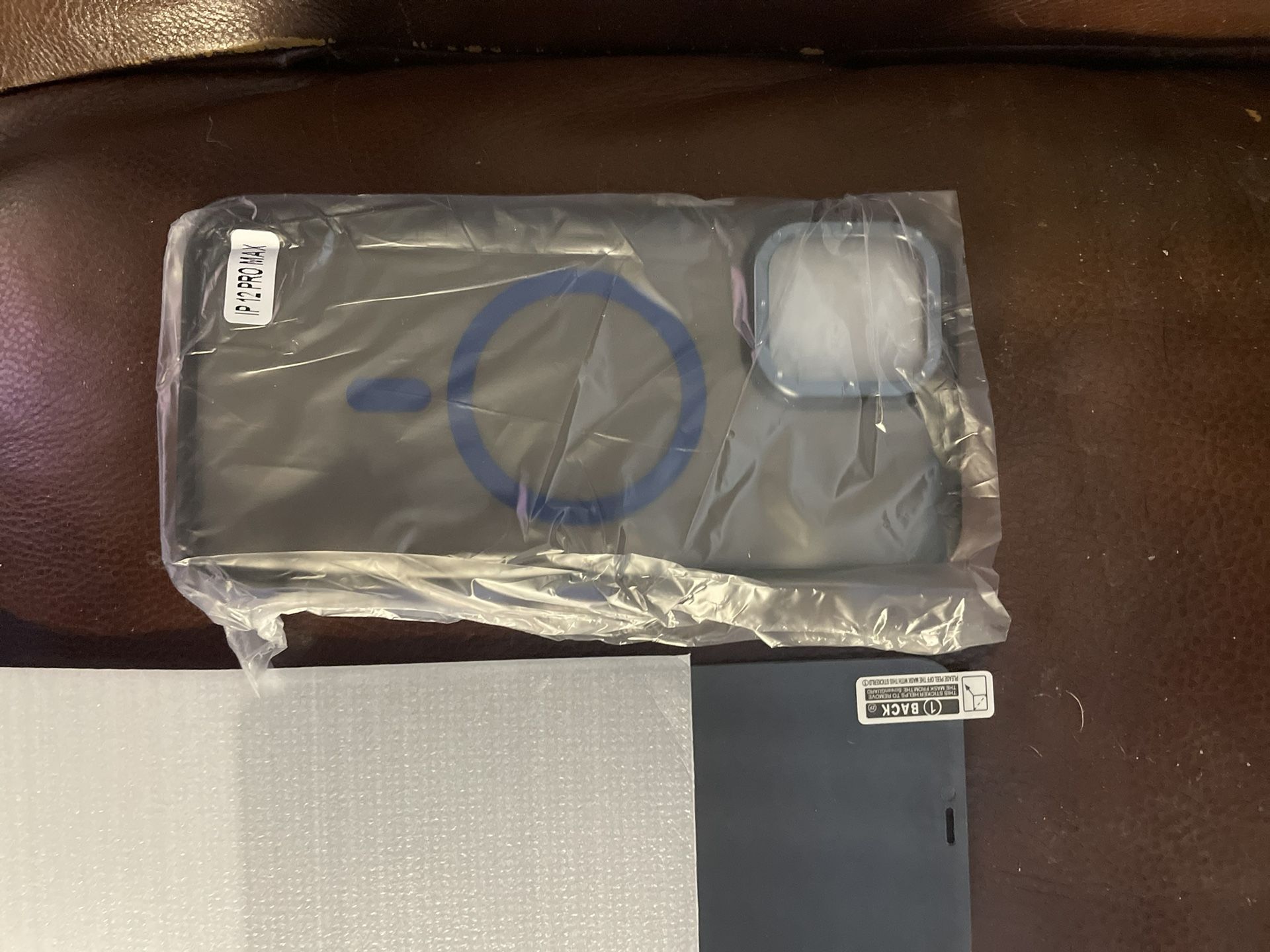 iPhone 12 Pro Max Tempered Glass Front And Back/rear