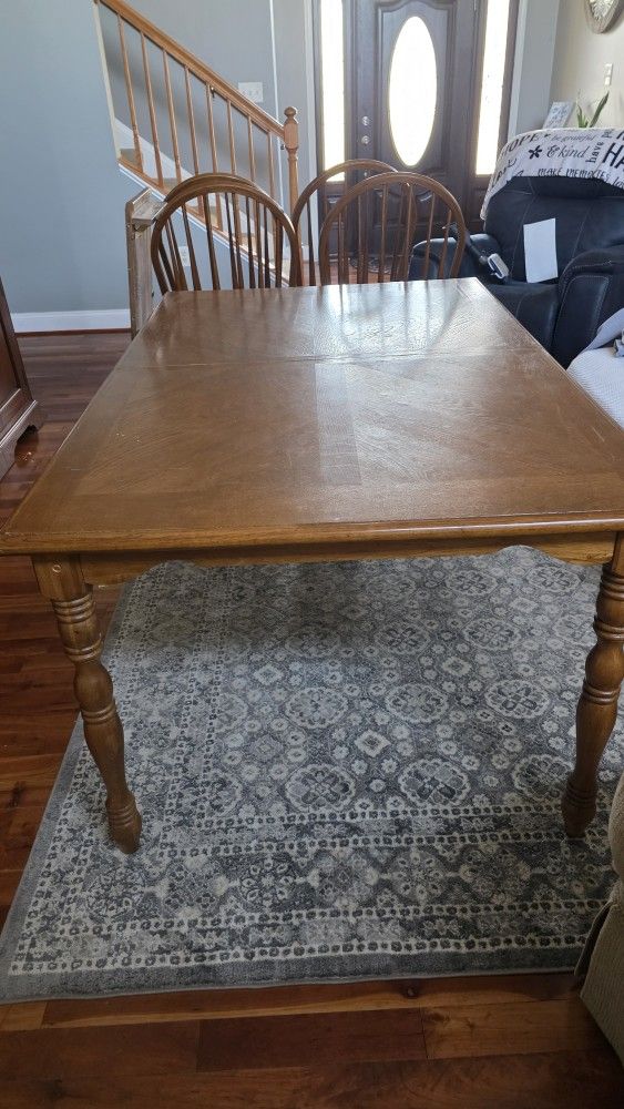 Oak Dining Room Table