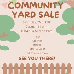 Community Yard Sale